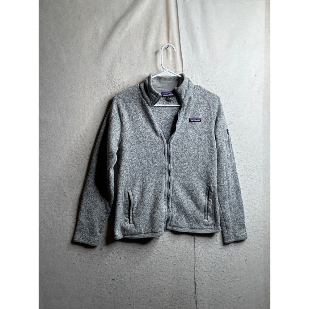 Patagonia Better Sweater Full Zip Fleece Jacket Grey Heather Mens Medium 25527